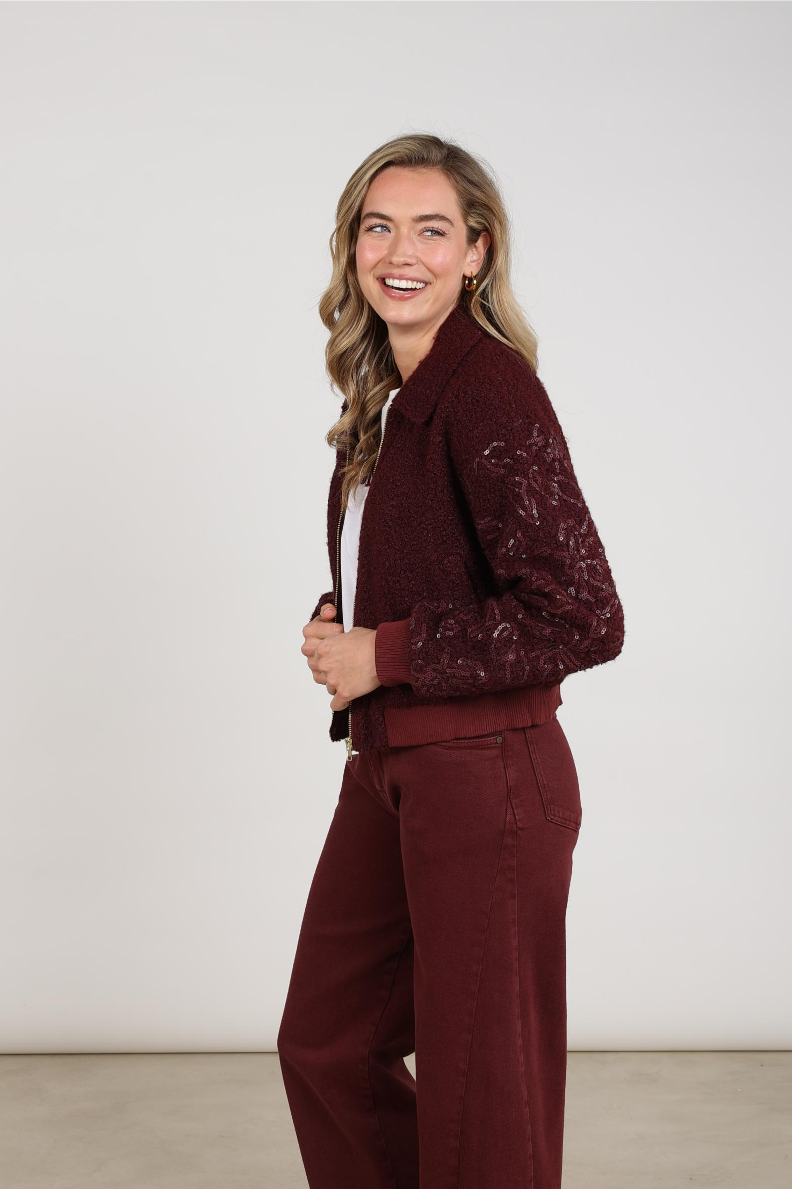 Hanke Jacket | Cherry