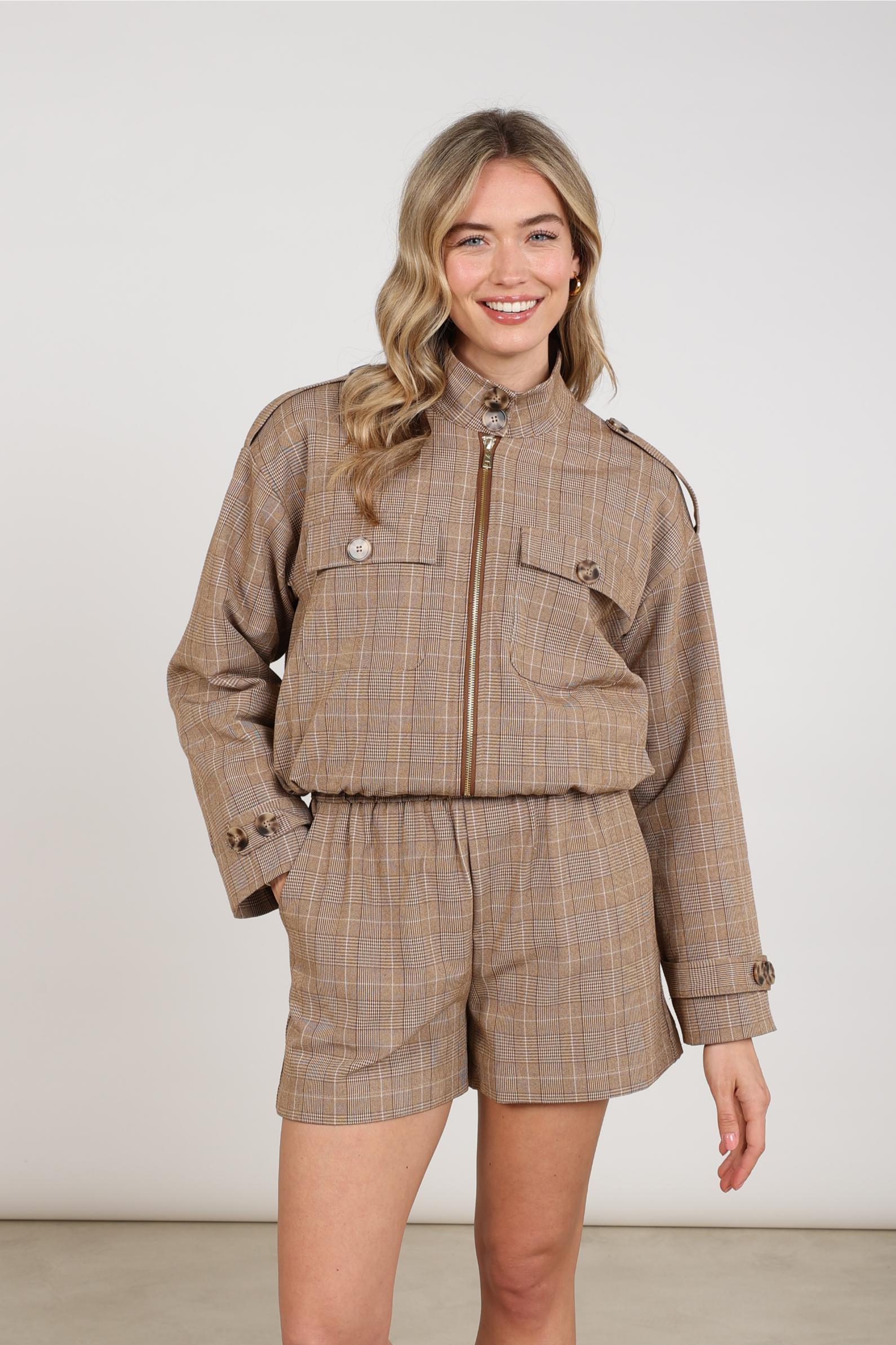Hope Jacket Check | Toffee