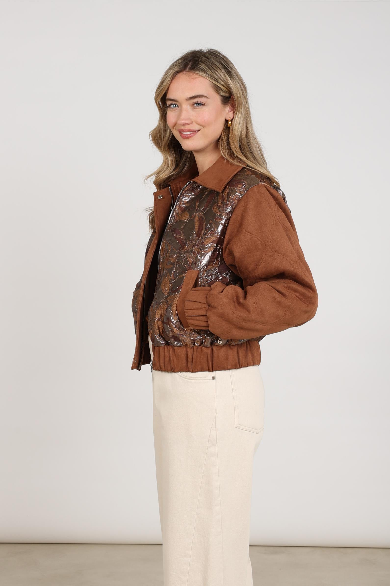 Demi Jacket | Espresso/Toffee