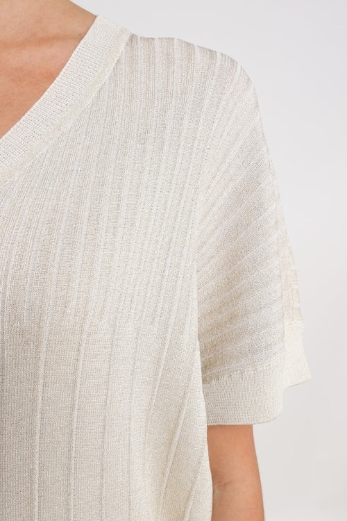 Raya Top Lurex | Sand