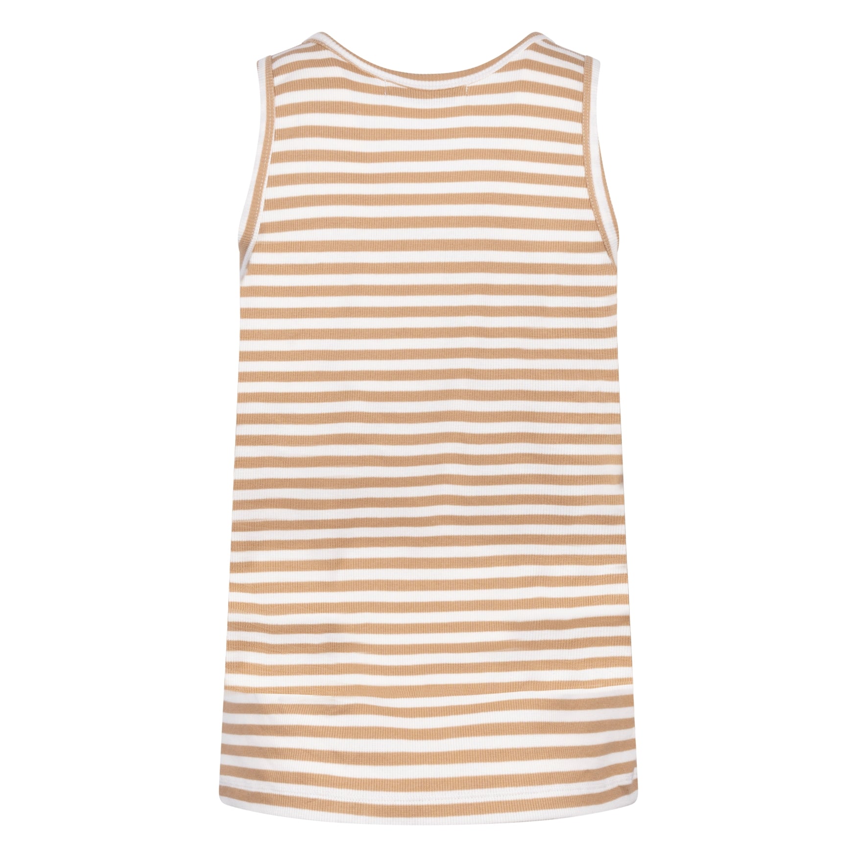 Steffie Singlet | Offwhite/Camel