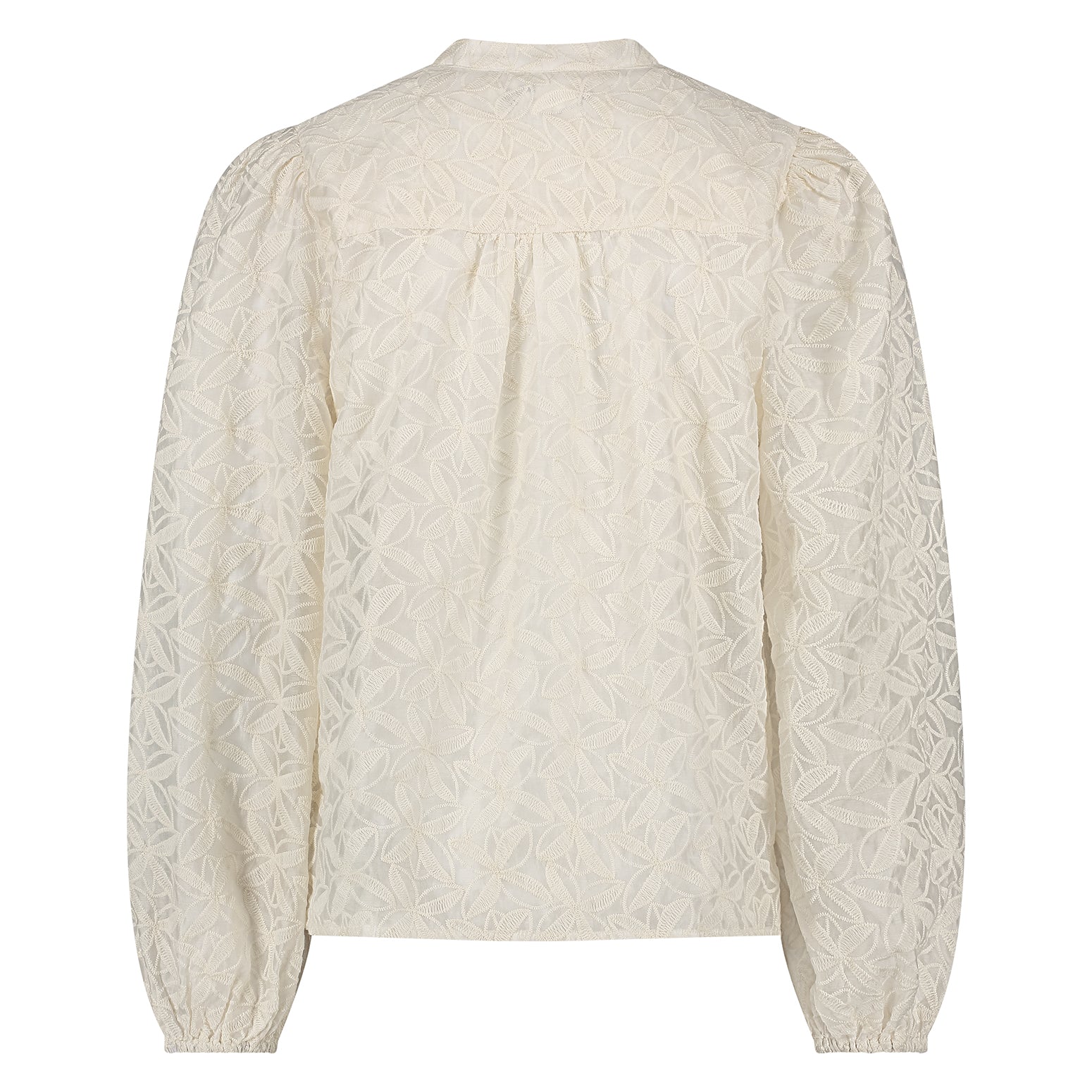 Malaga Blouse Embroidery | Off White