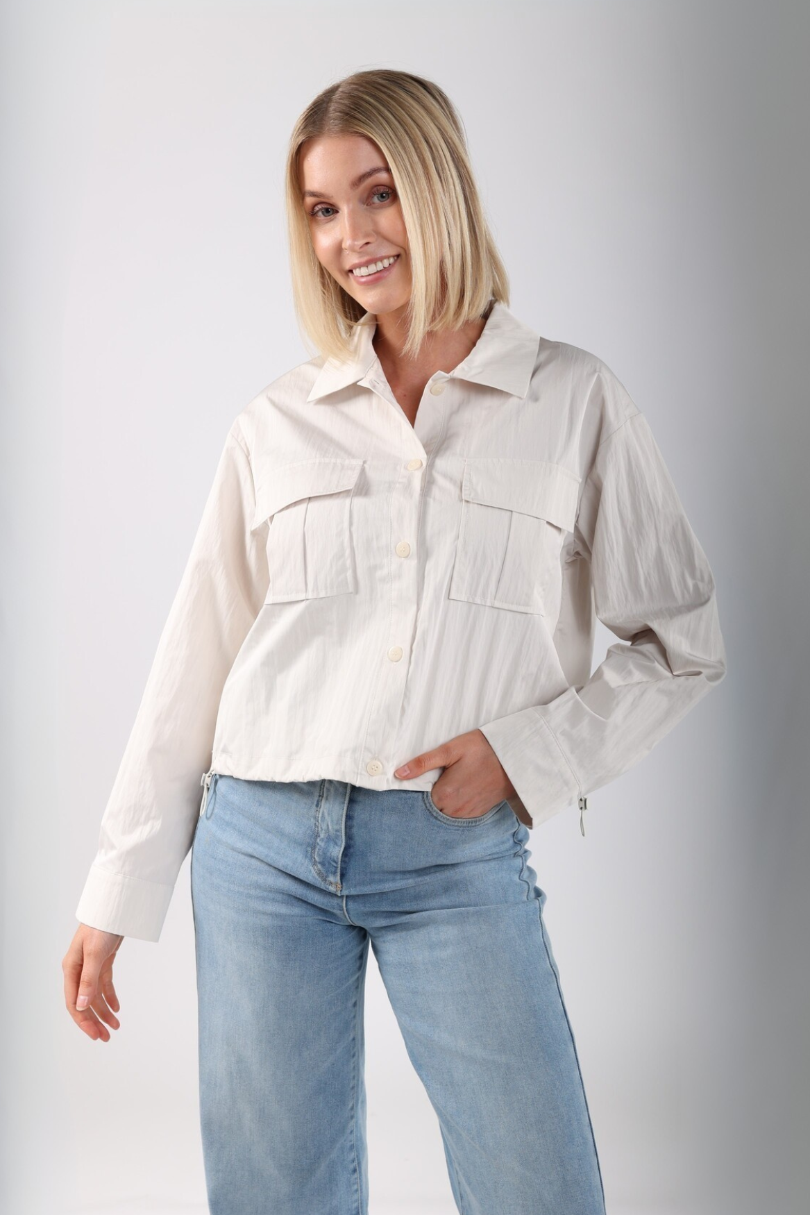 Durham Blouse | Light Sand