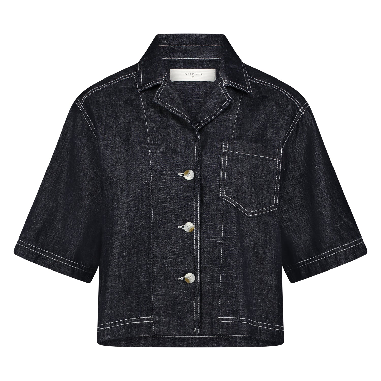 Charlie Blouse | Dark Denim