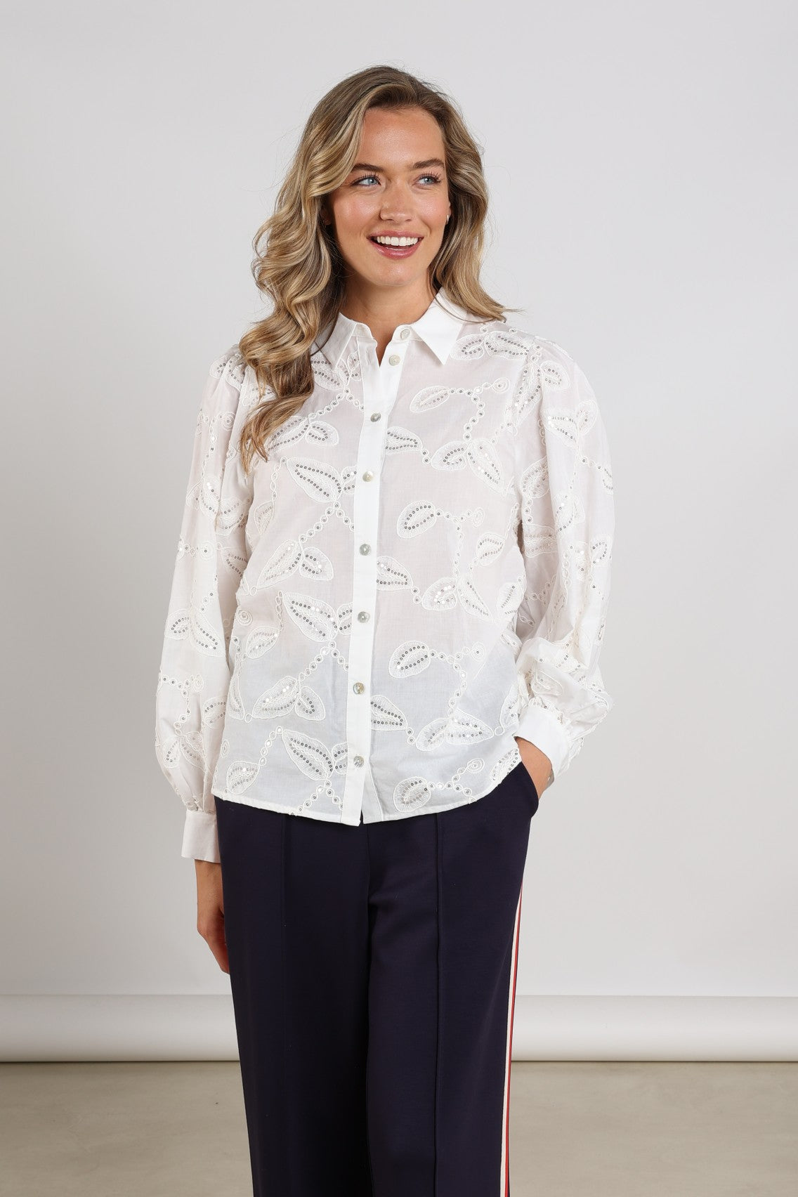 Milanova Blouse | Off White