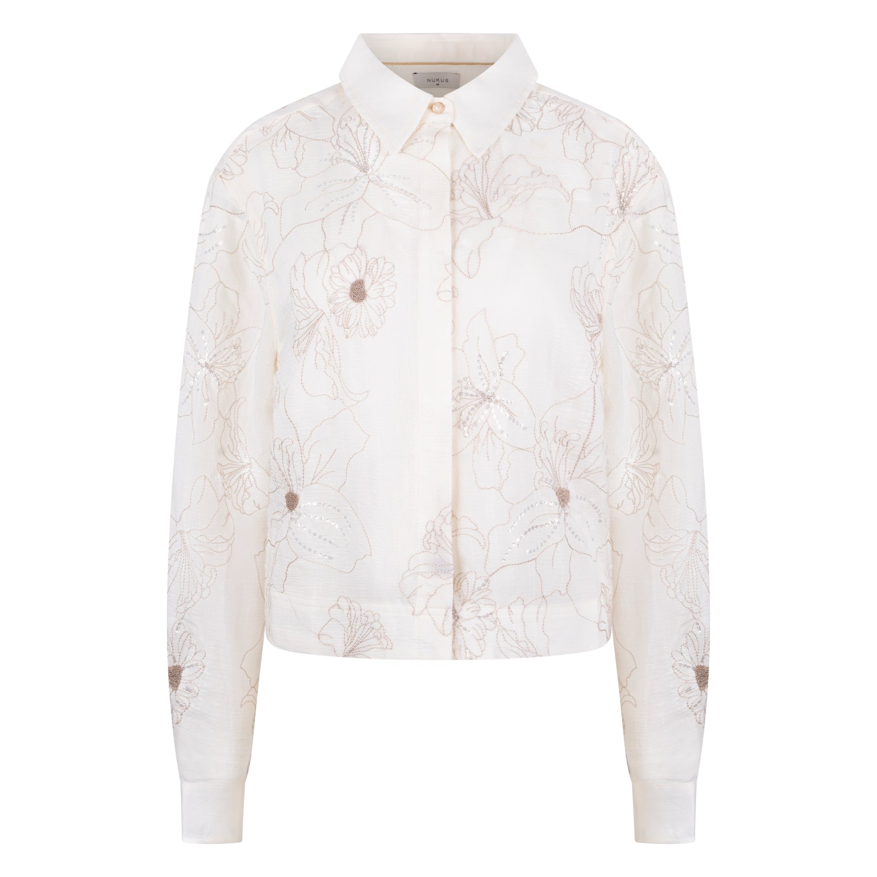 Adora Blouse Embroidery | Off White