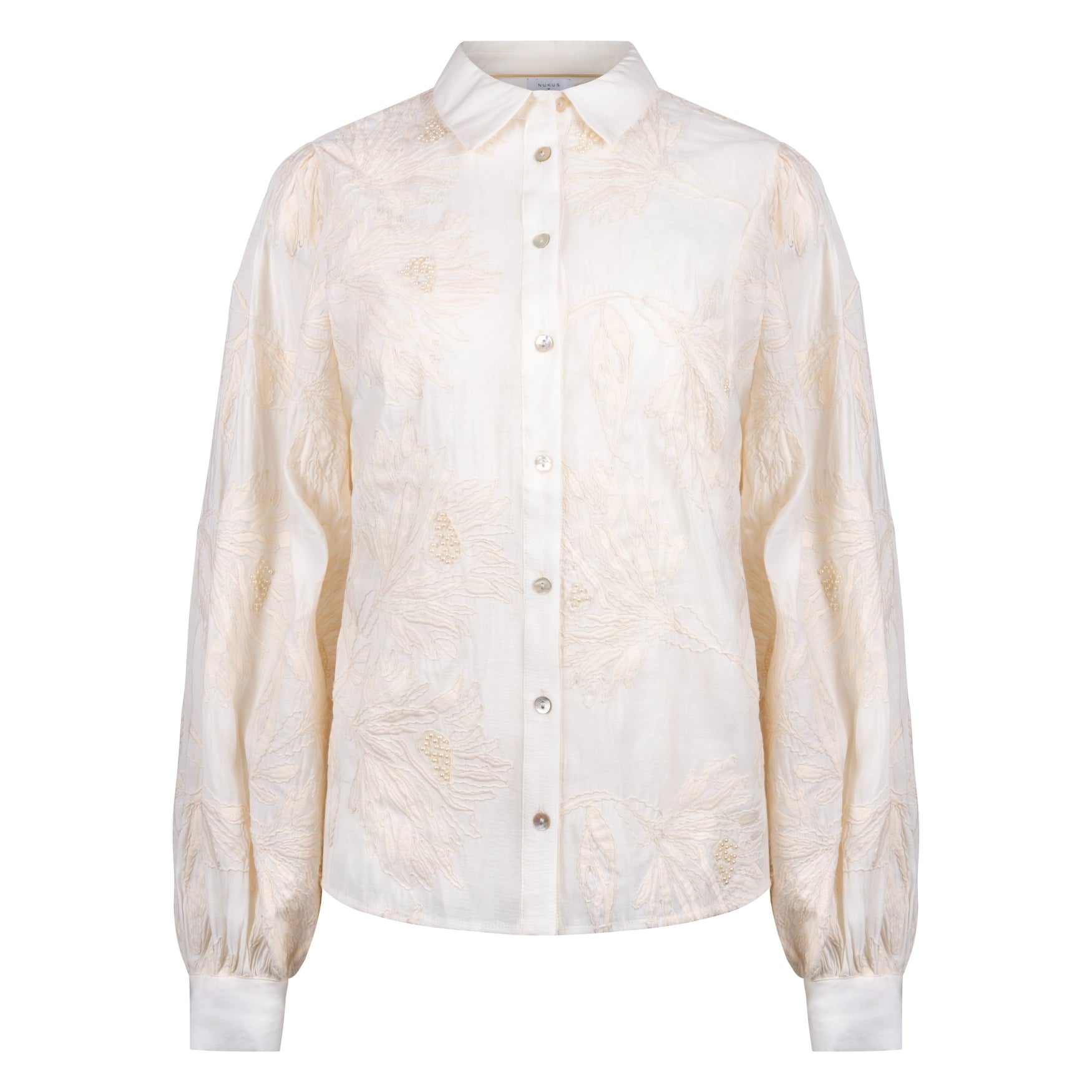 Avy Blouse Embroidery | Off White