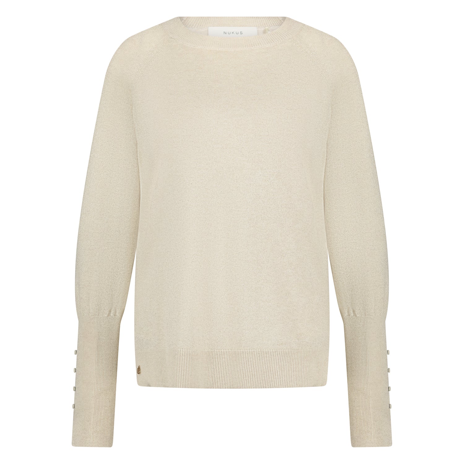 Belle Pullover Lurex | Sand