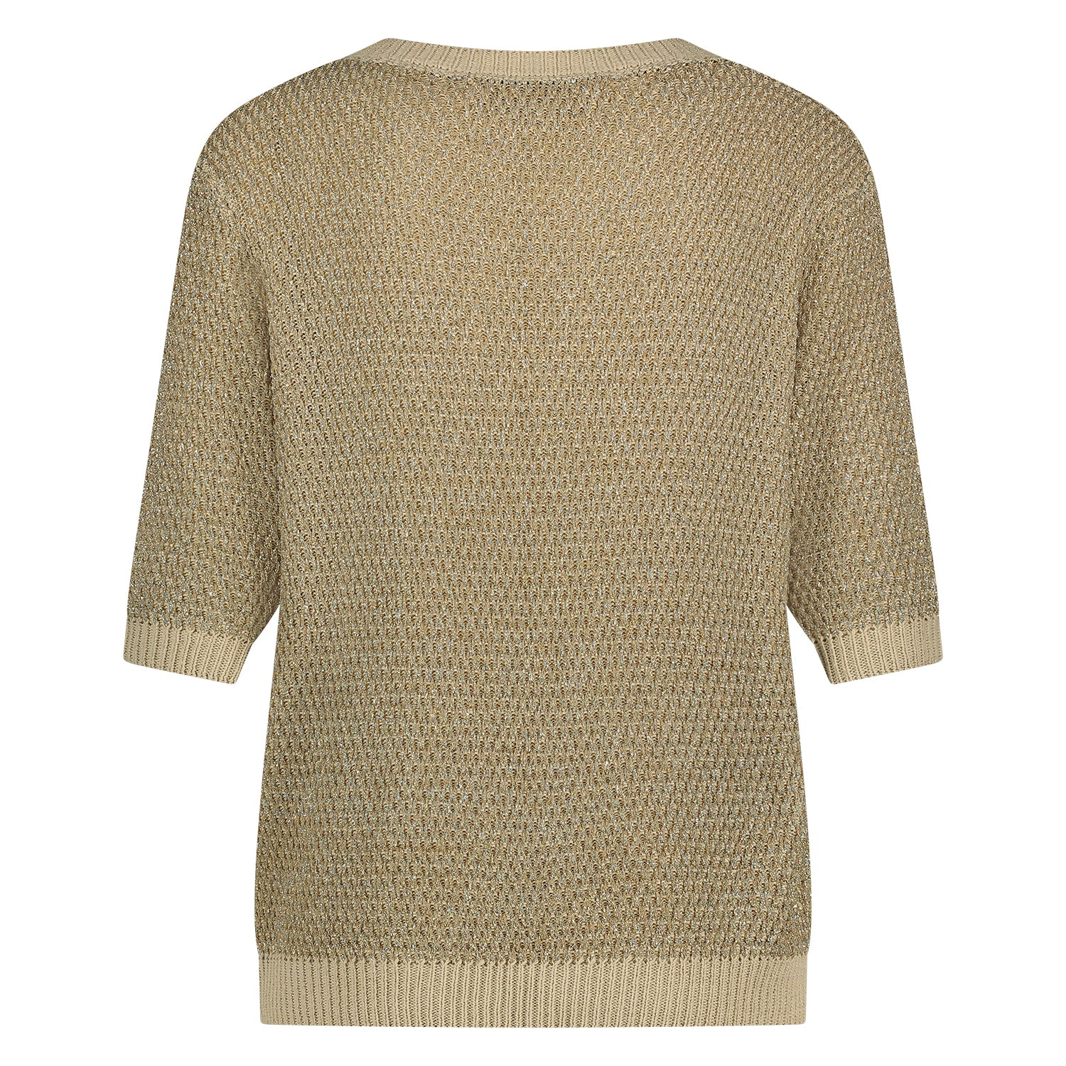 Allegra Pullover Lurex | Sand/ Gold