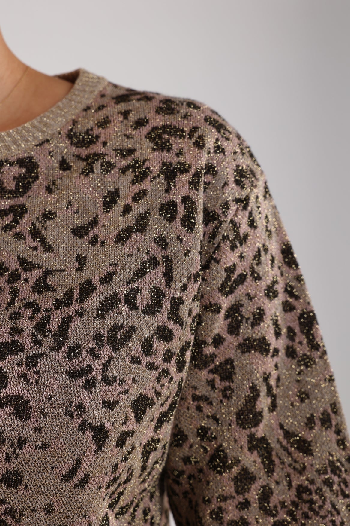 Amante Pullover Panter | Dark Sand/Blush