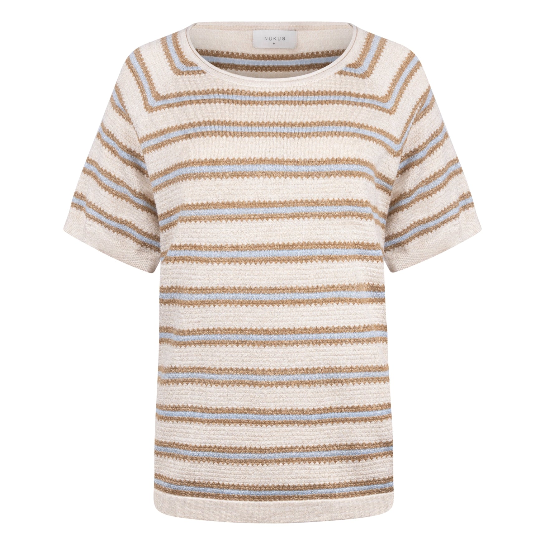 Rachel Pullover Stripe | Sand/Cloudy