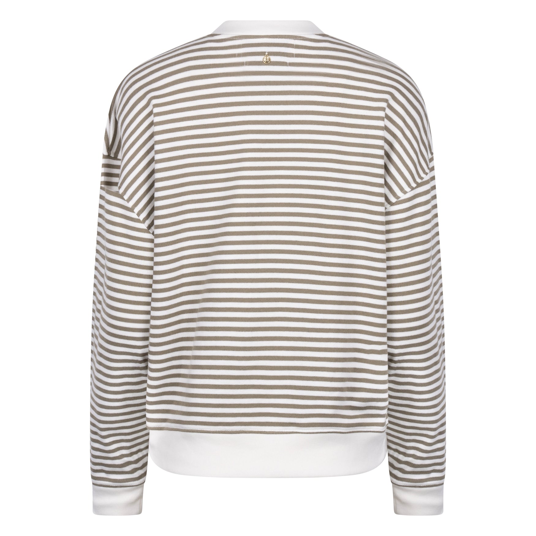 Patty Pullover Stripe | Offwhite/Army