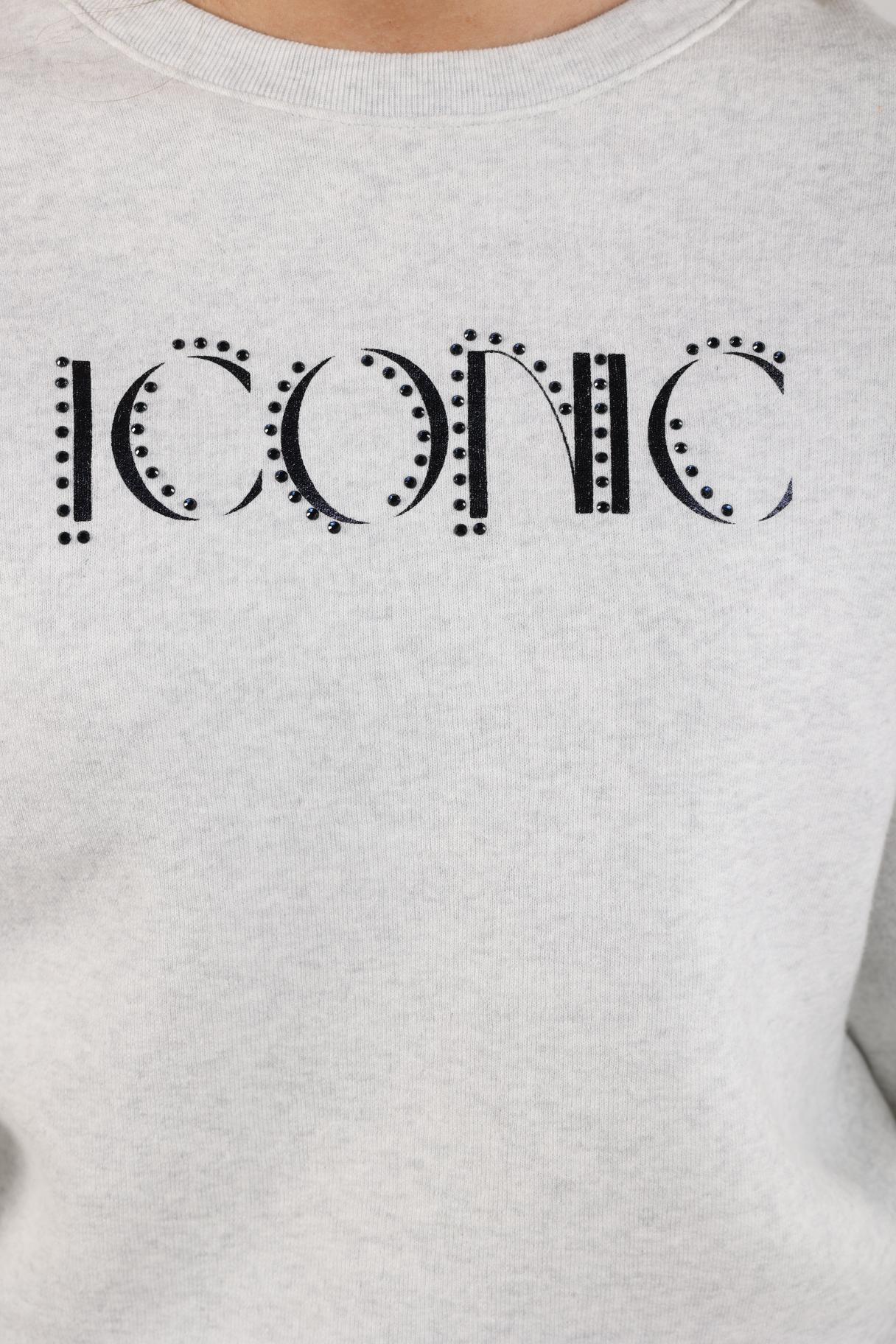 Iconic Pullover | Grey Melange