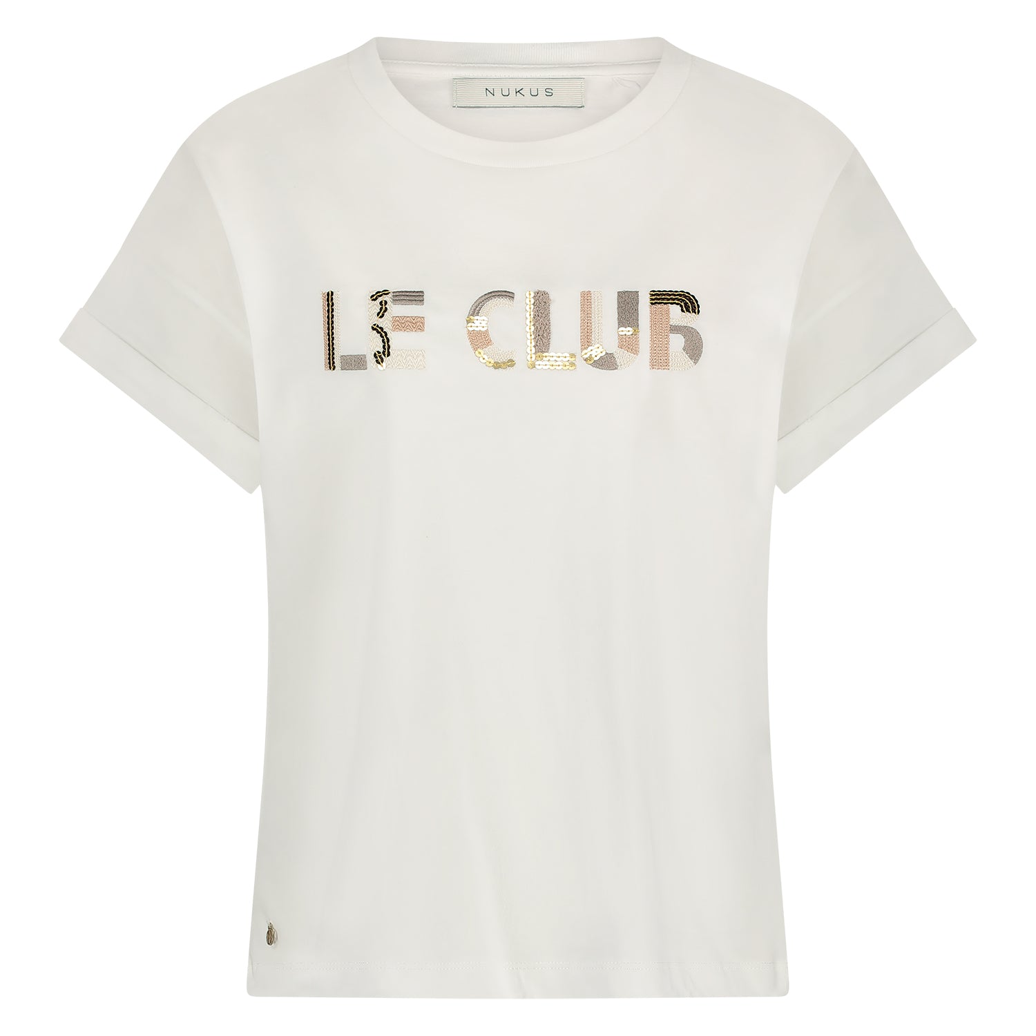 Femke Shirt Le Club | Offwhite/Powder