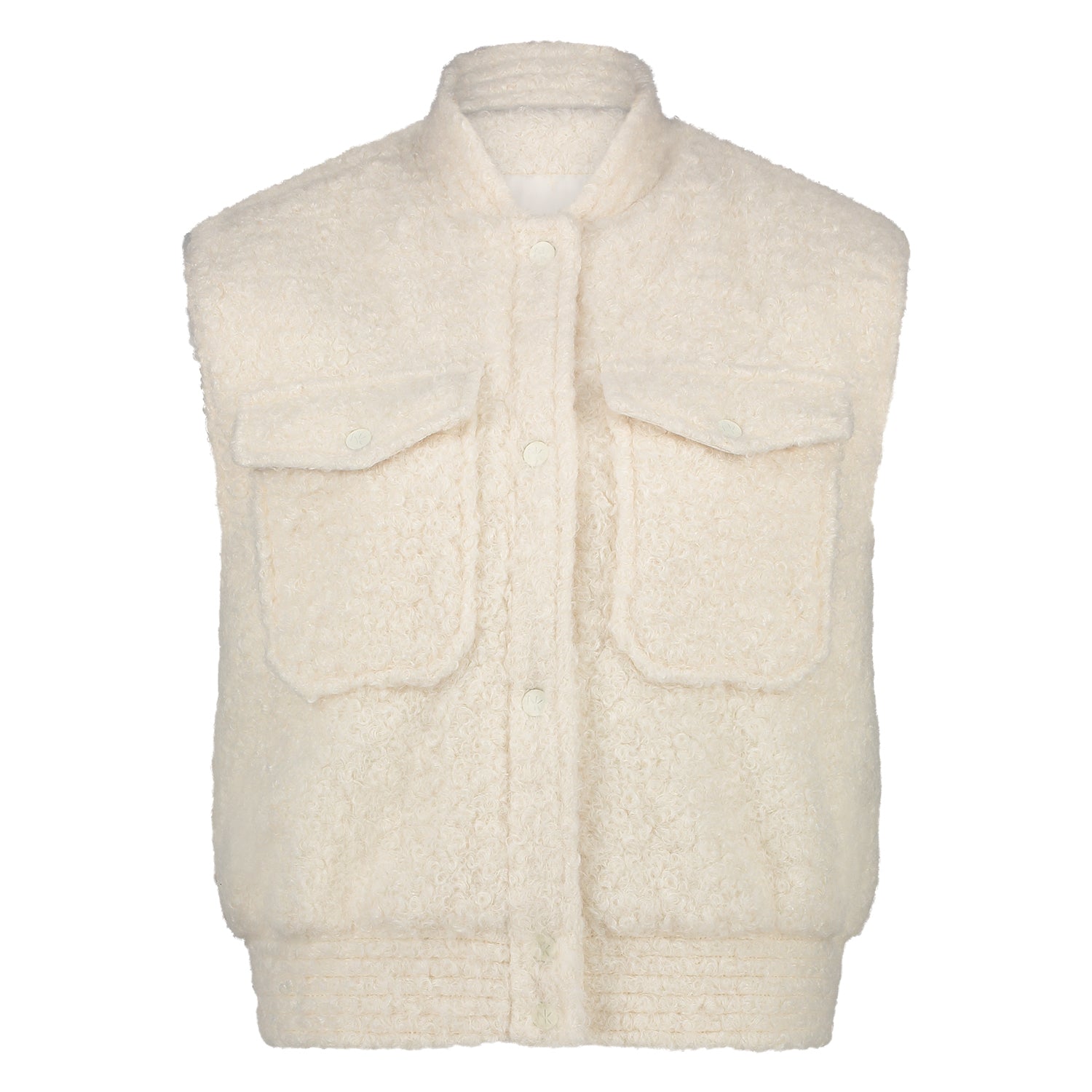 Mia Gilet Boucle | Off White