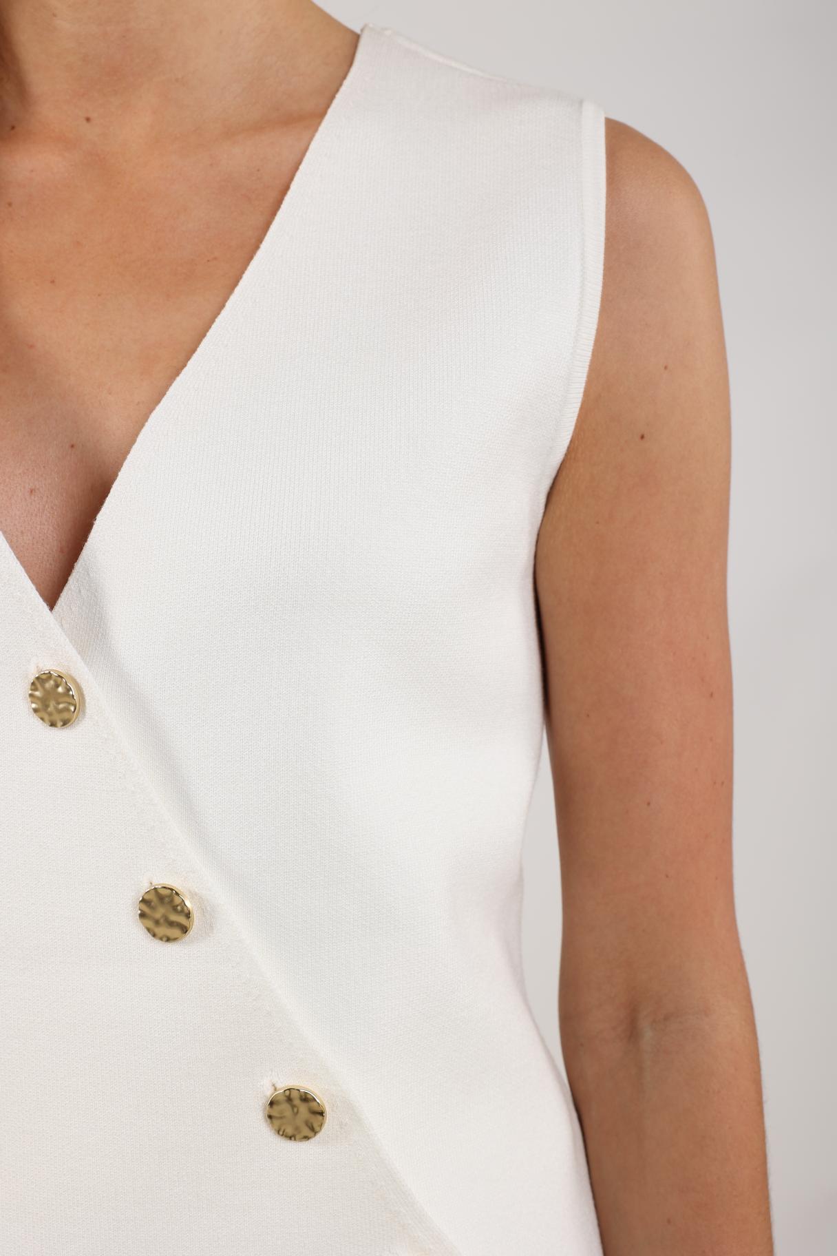 Vera Gilet | Off White