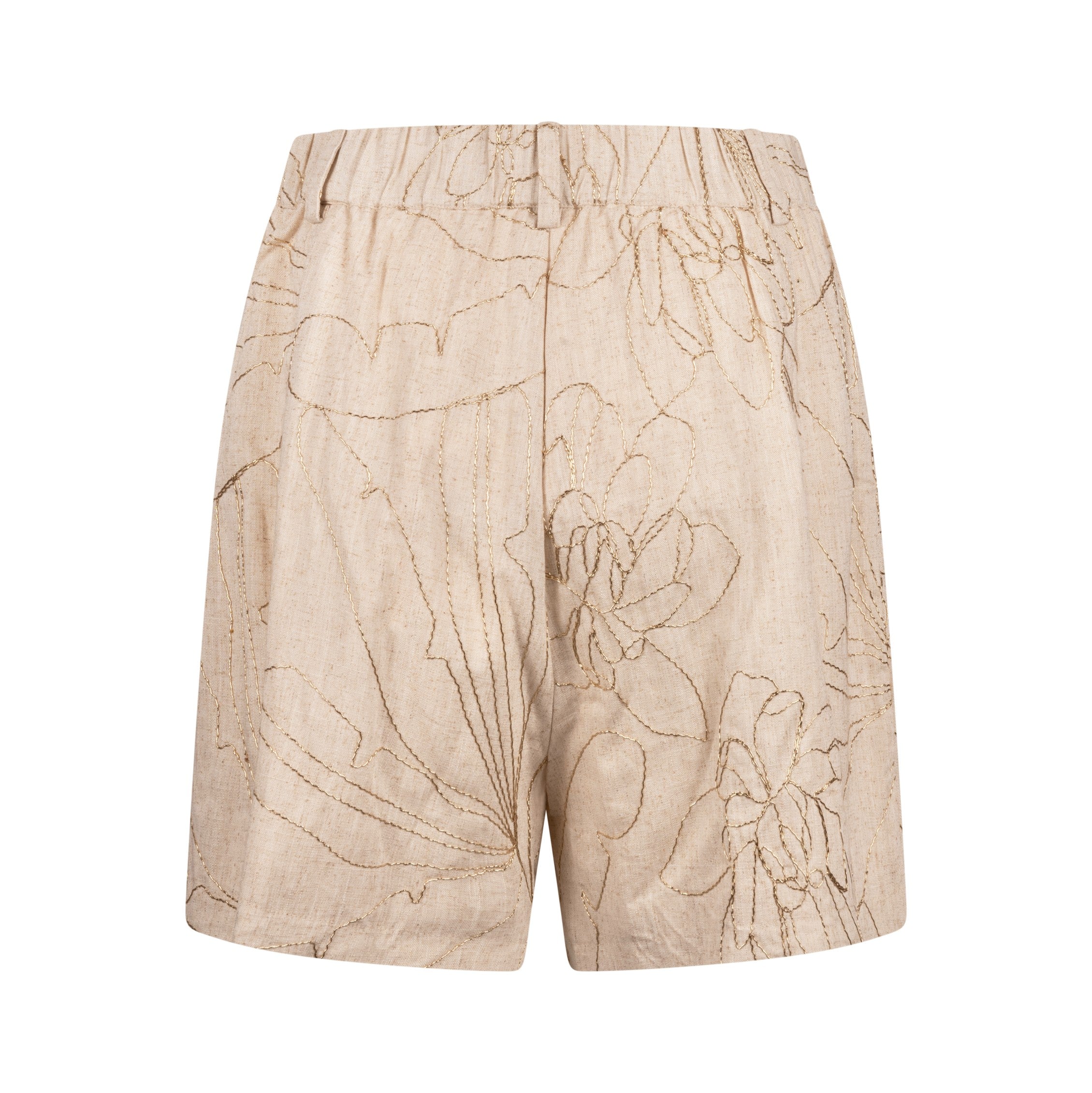 Dagmar Short Embroidery | Sand