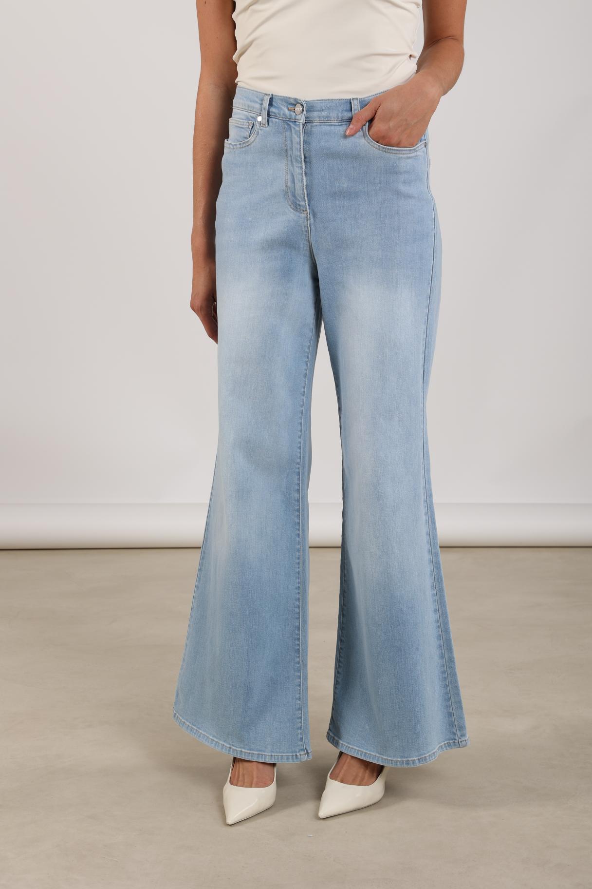 Senna Pants | Bleached Denim