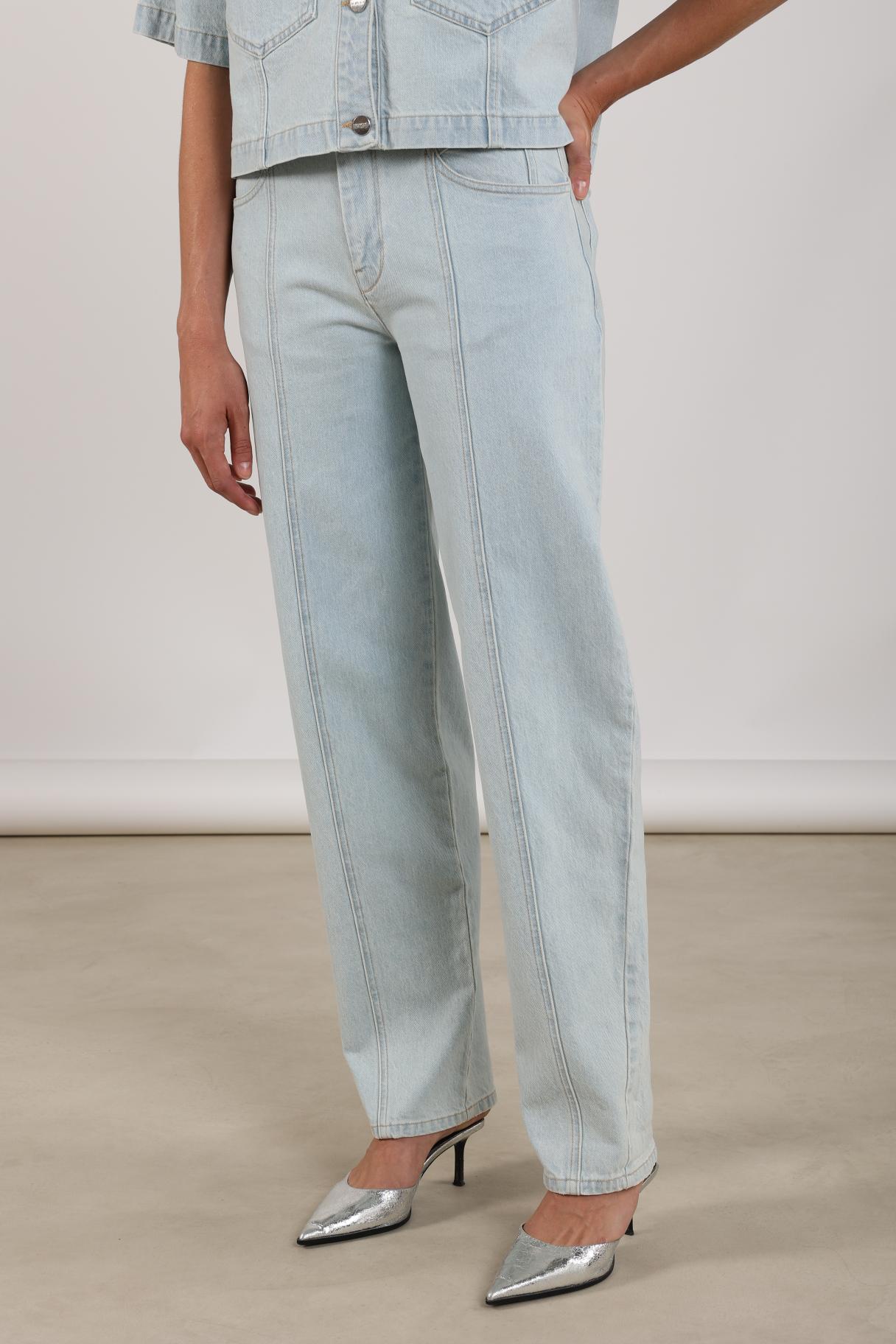 Blair Pants | Bleached Denim