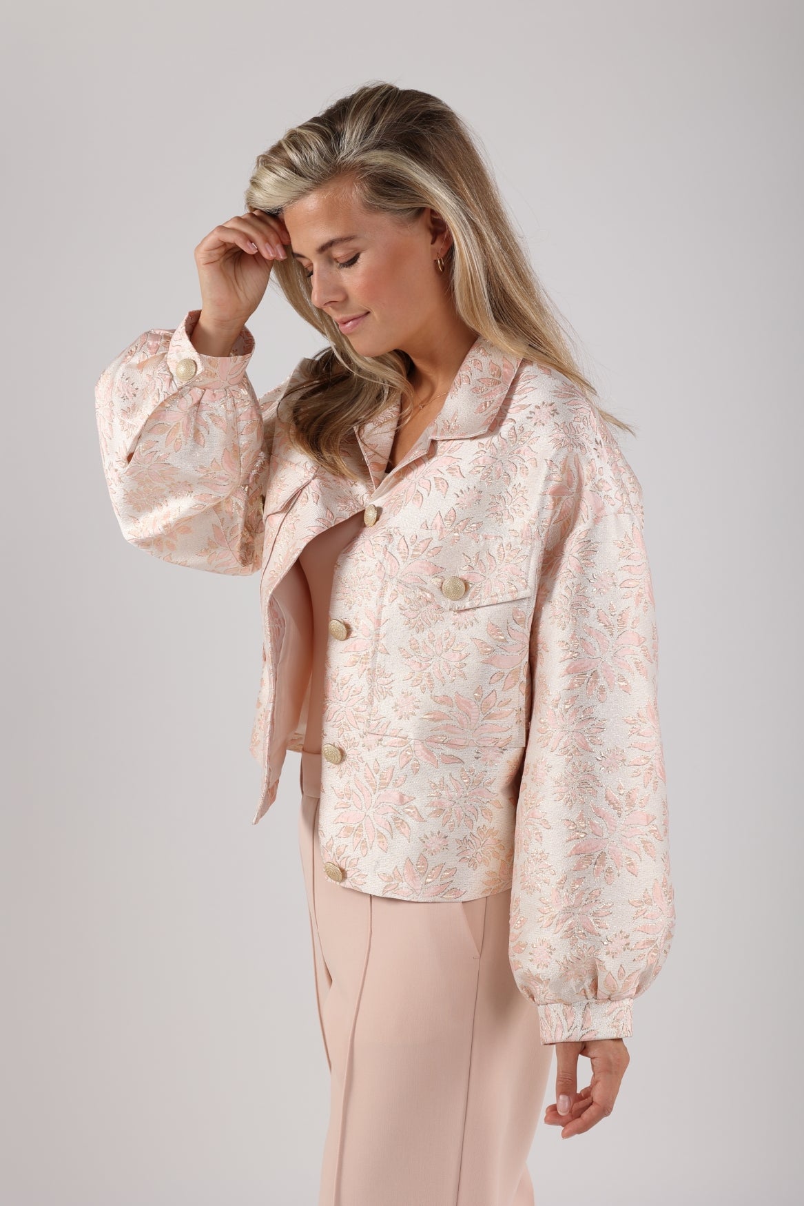 Harmony Jacket Flower | Powder