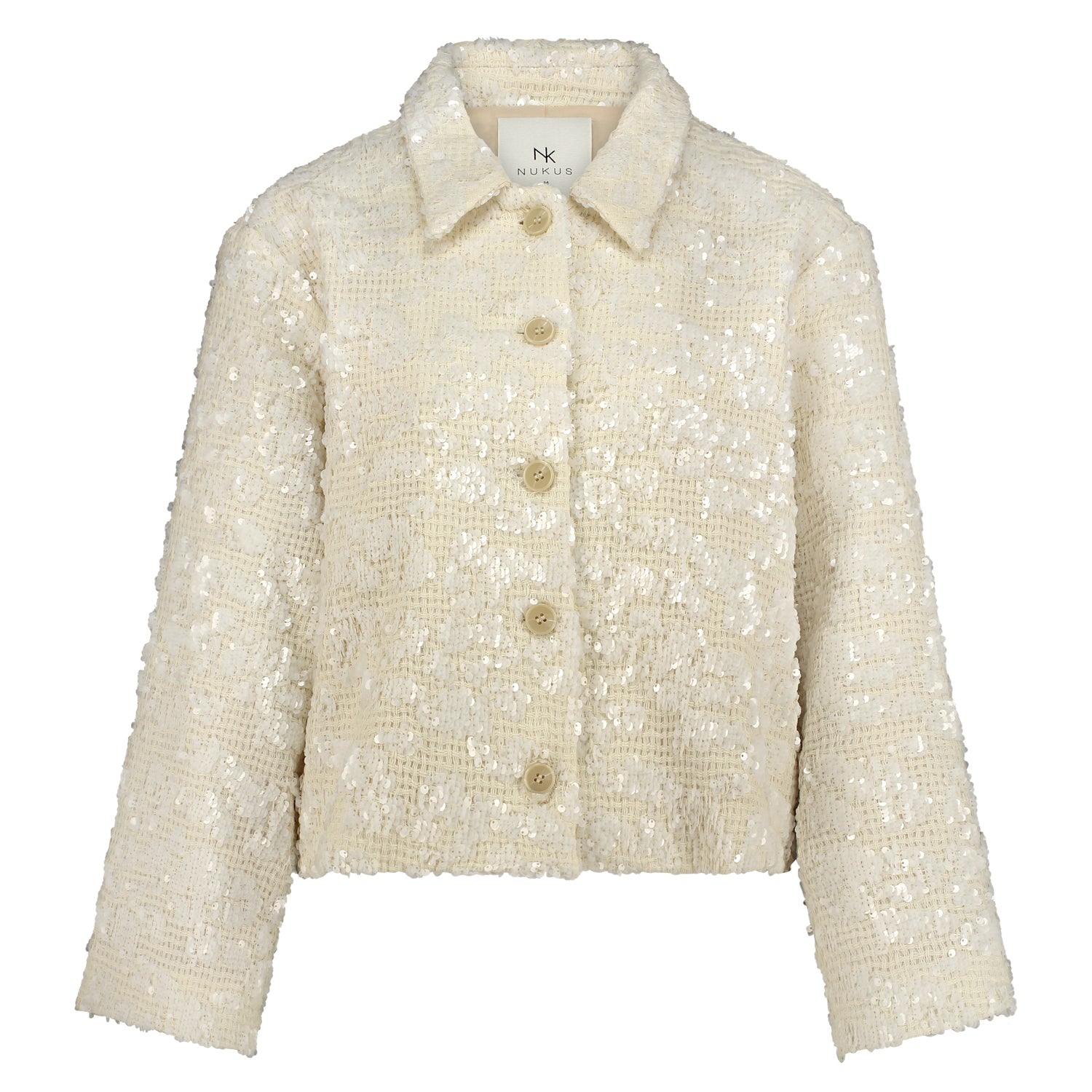 Ava Jacket Paillet | Off White