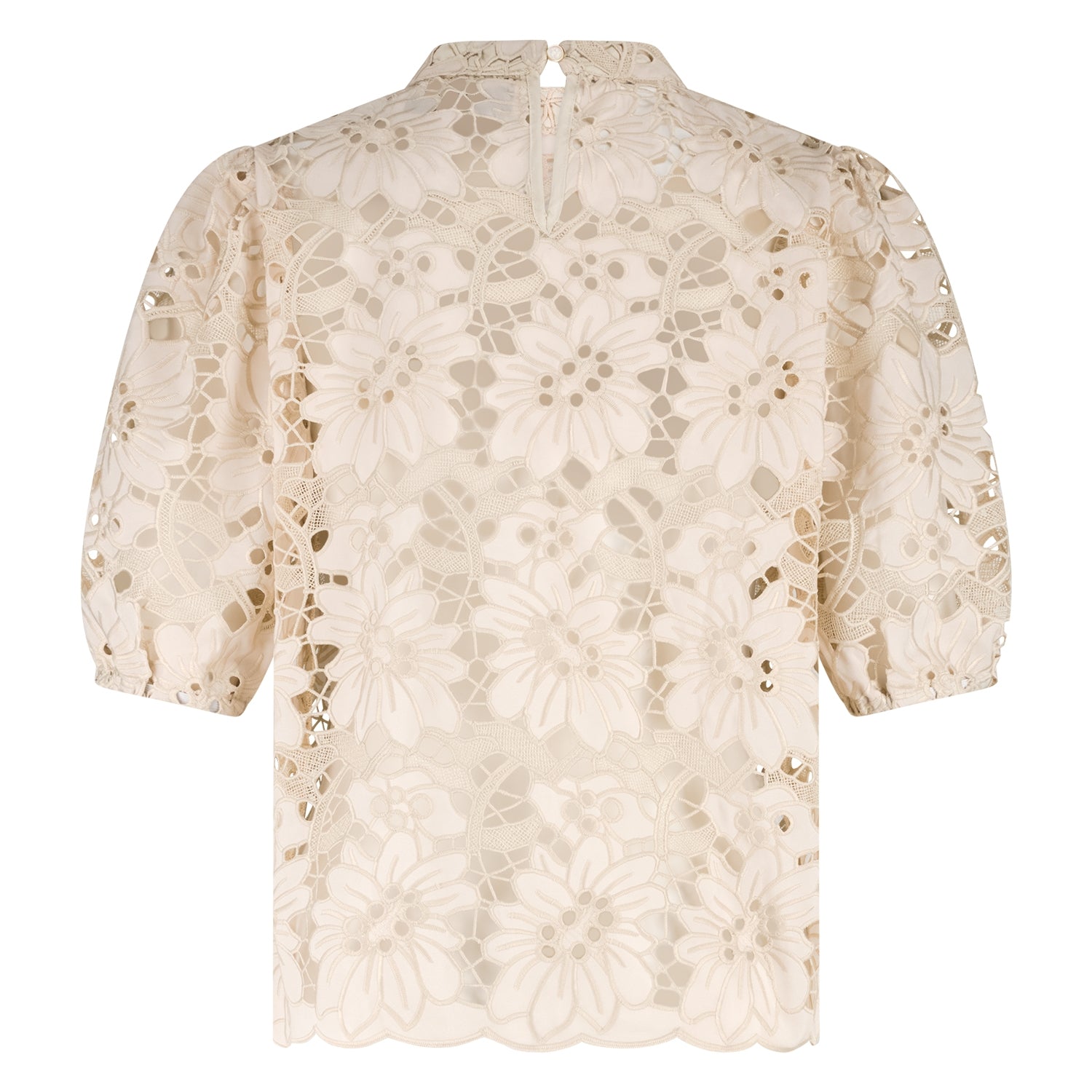 Nicole Top Embroidery | Dusty Pink