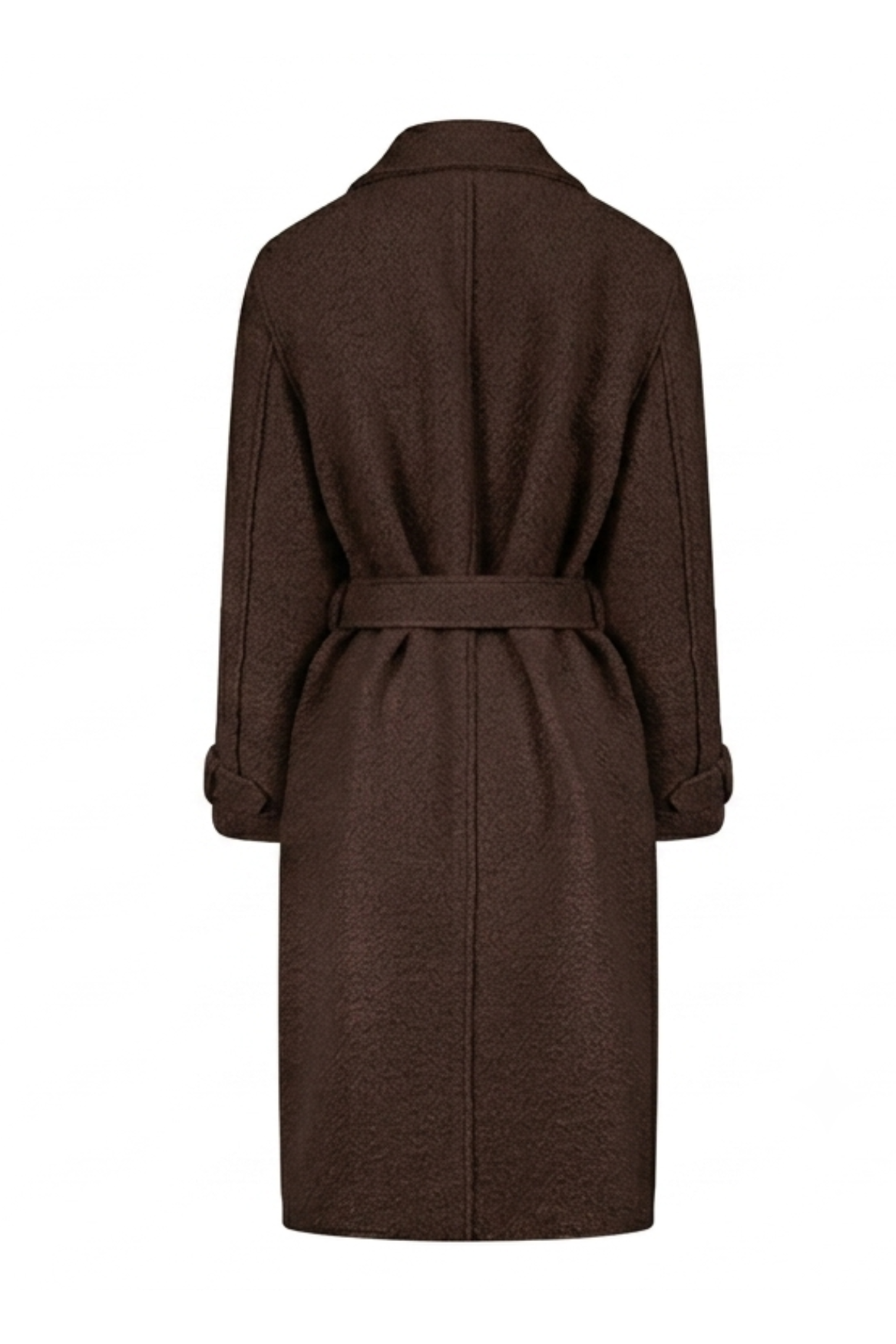 Mace Coat Boucle | Chocolate