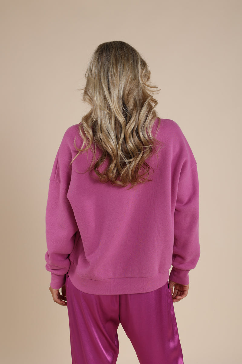Sunday Pullover Magenta