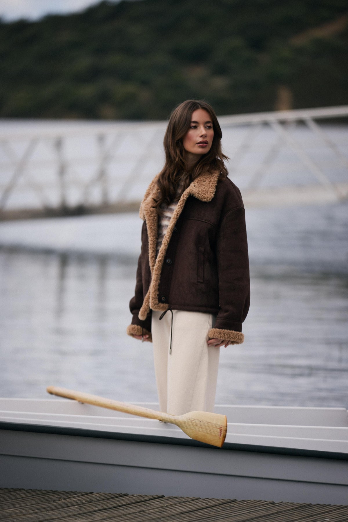 Evita Jacket | Chocolate