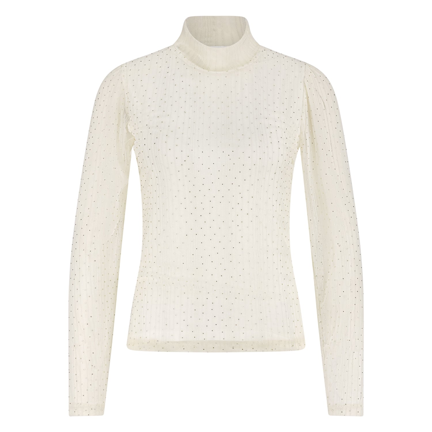 Puck Top Strass | Off White