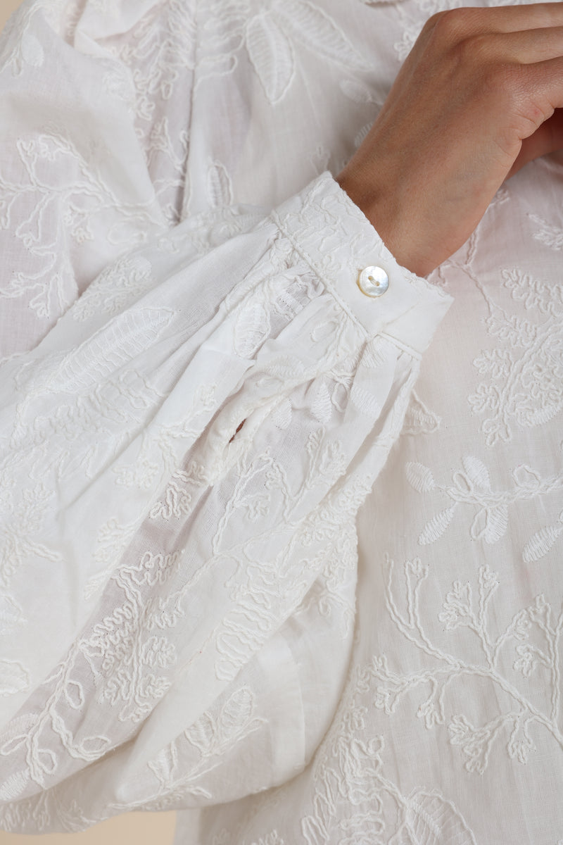 Raya Blouse White