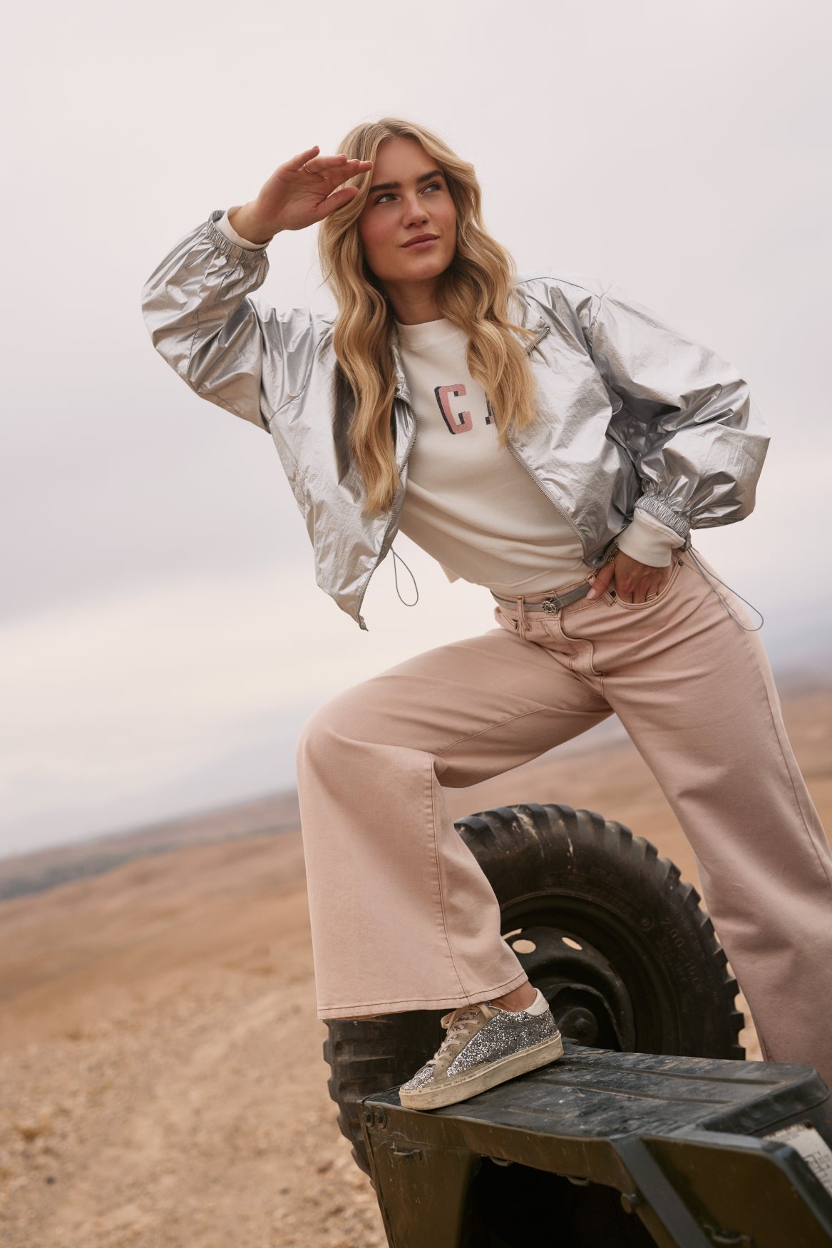 Deveny Jacket | Silver