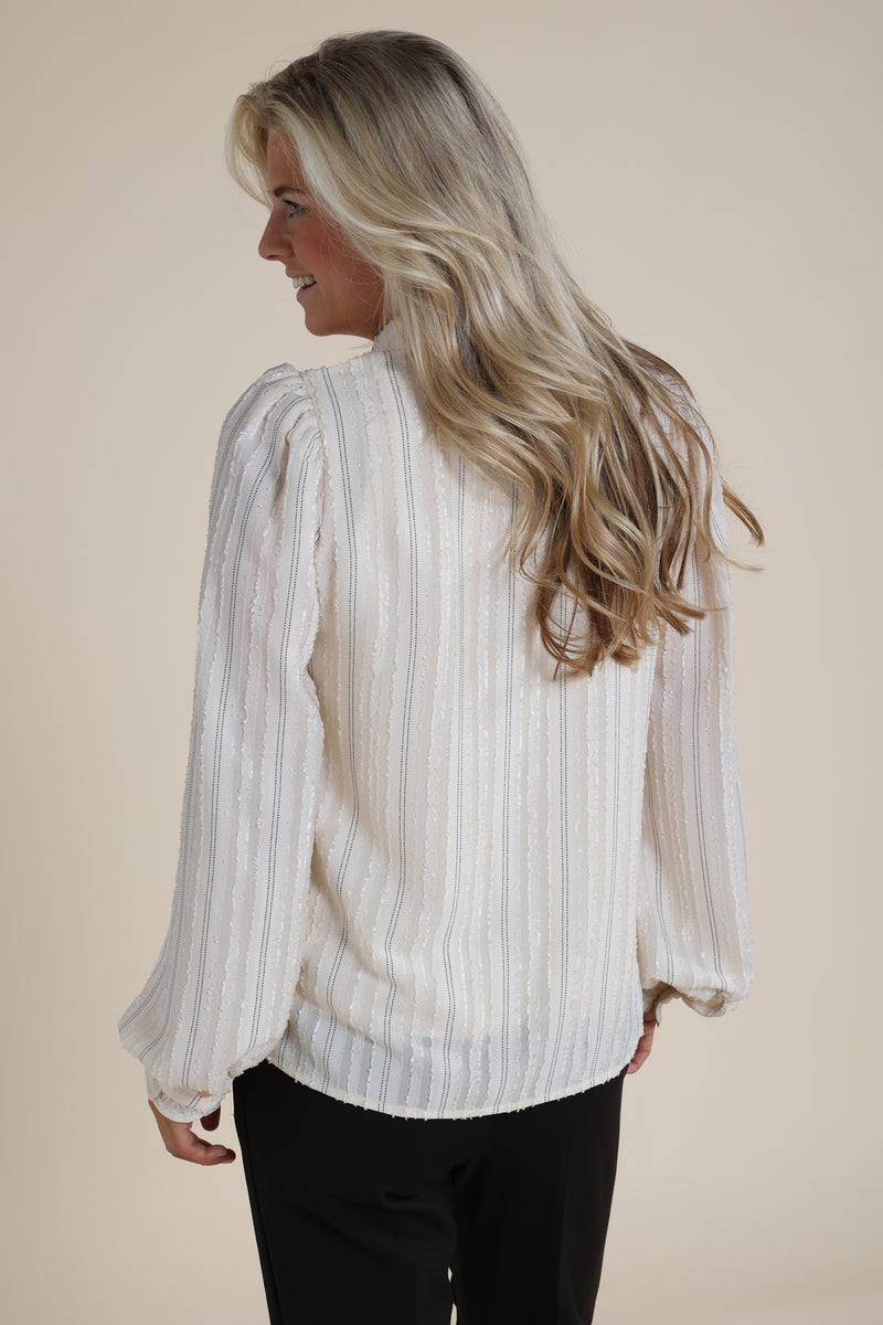 Savannah Blouse Champagne