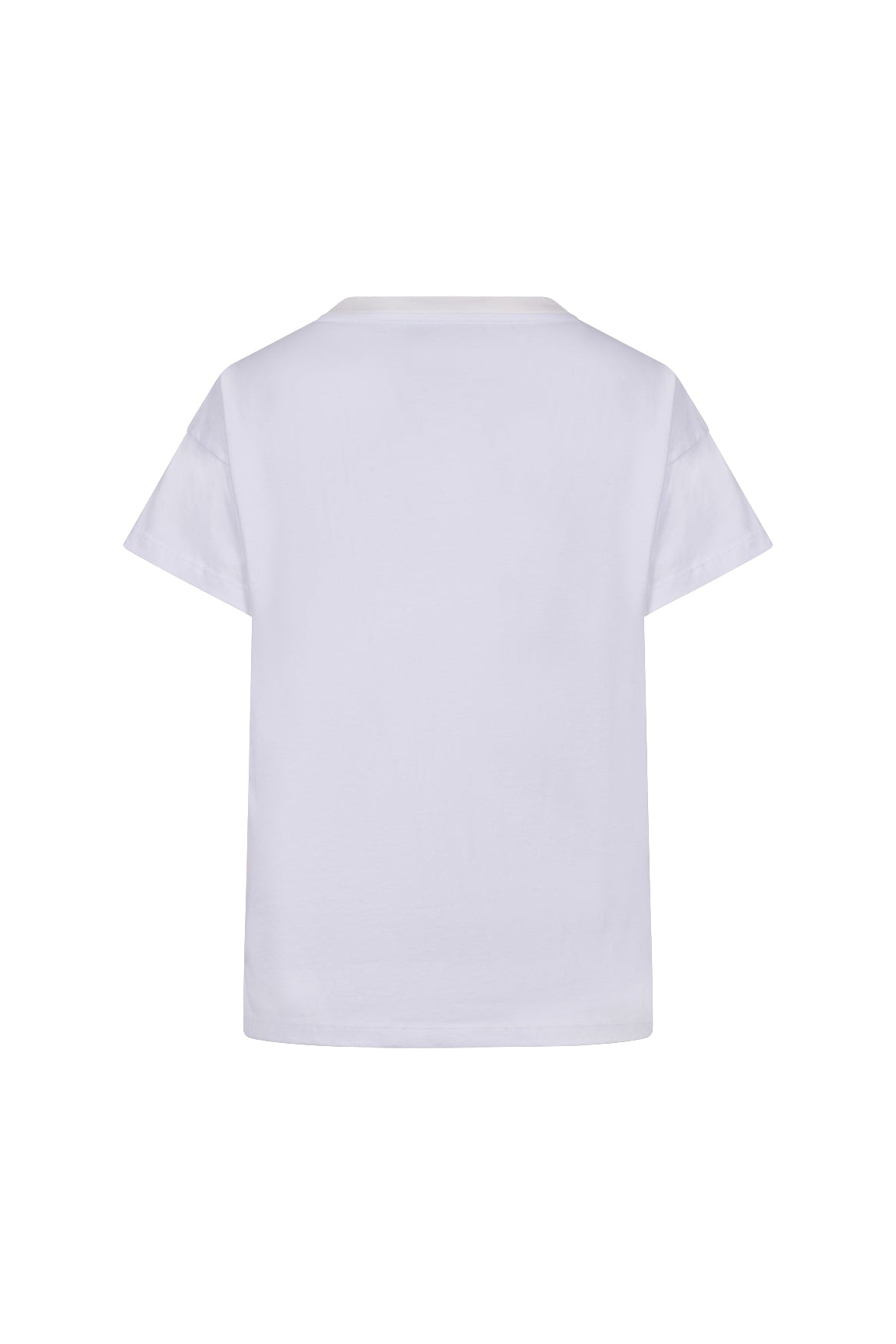 Senna T-shirt | Offwhite/Cherry