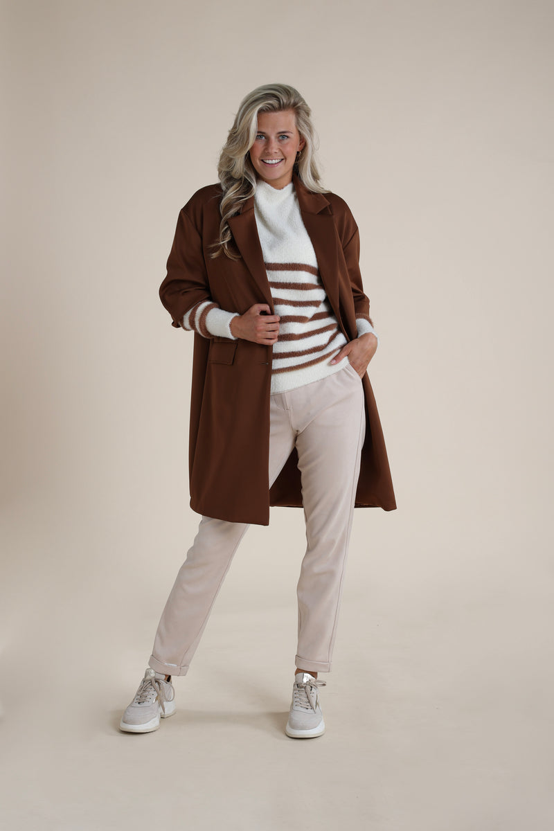 Sesto Jacket Scuba Brown