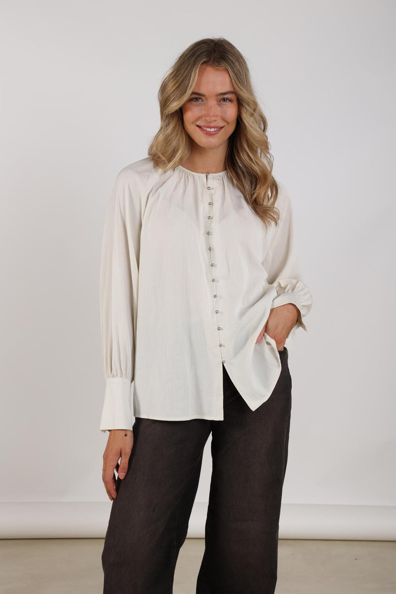 Lumè blouse in off-white