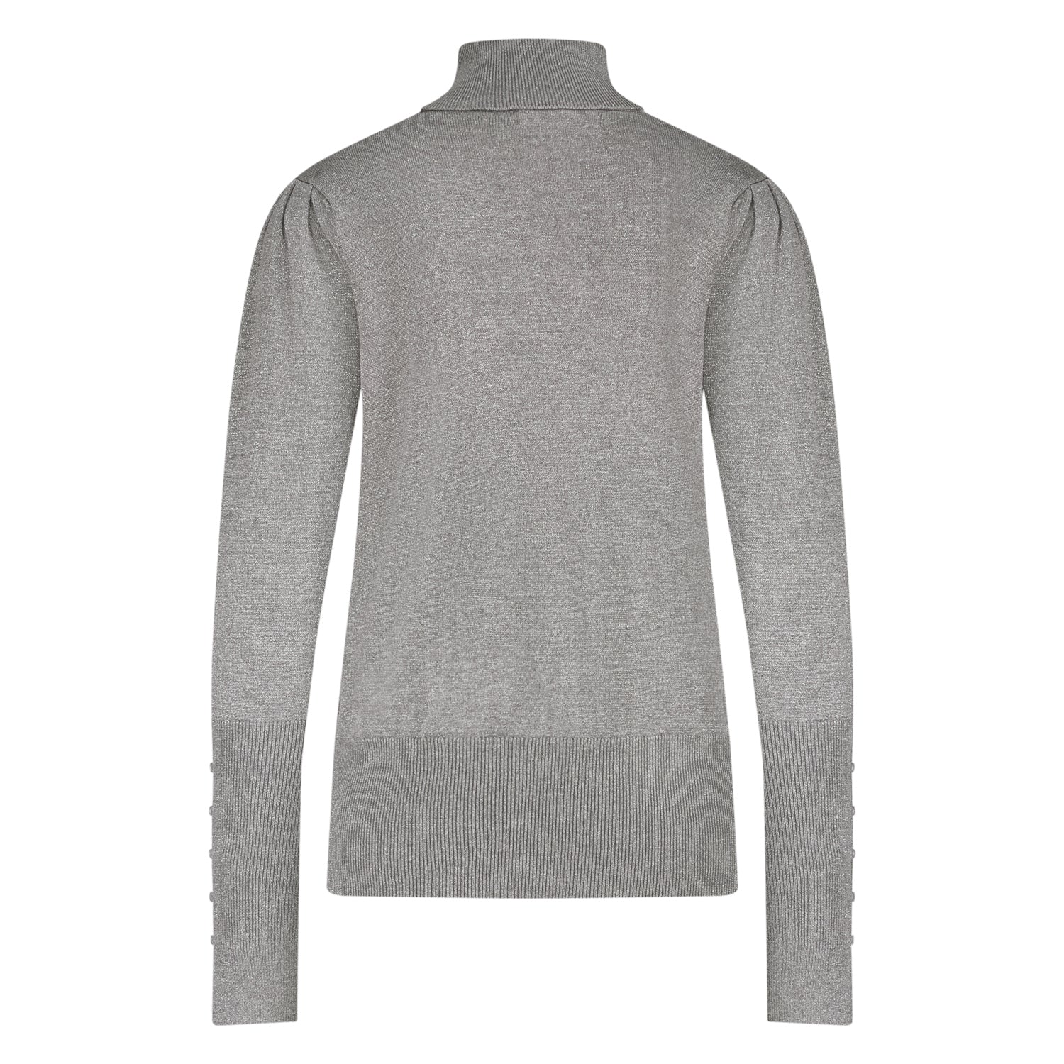 Sylvia Pullover Lurex | Light grey