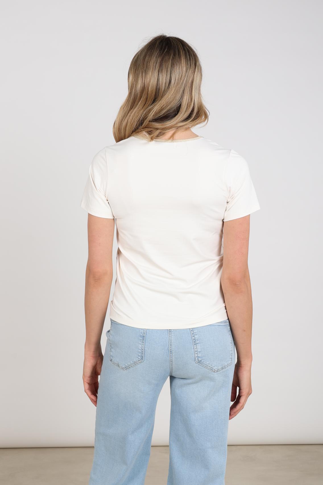 Tirza Top Uni | White