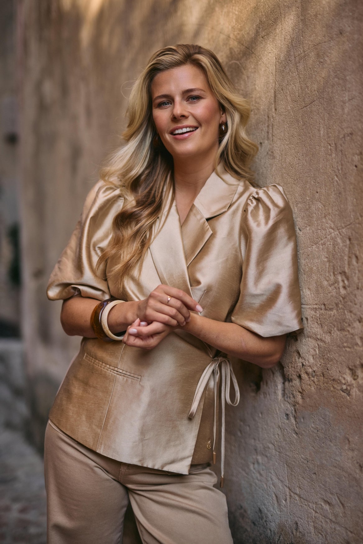 Fabienne Blazer | Gold