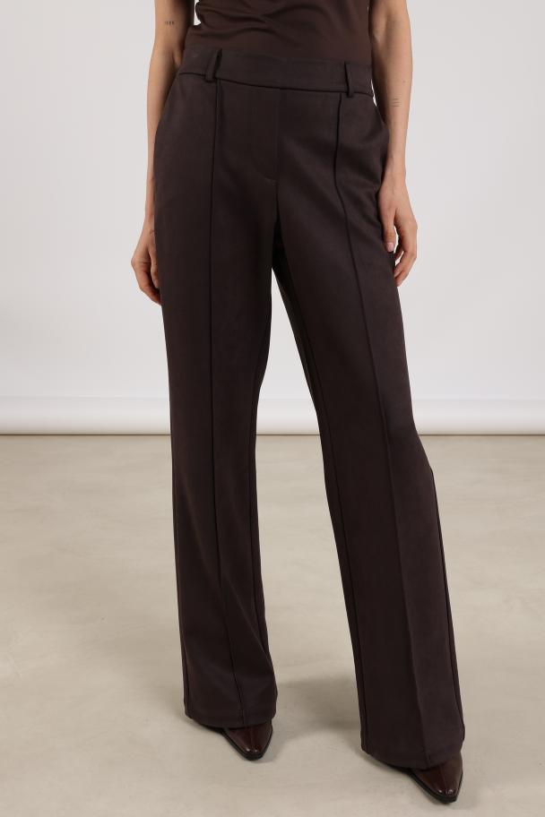 Jill Pants Scuba | Dark Chocolate