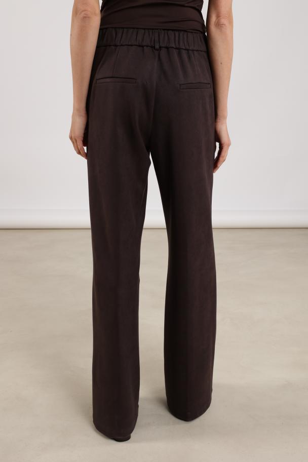 Jill Pants Scuba | Dark Chocolate