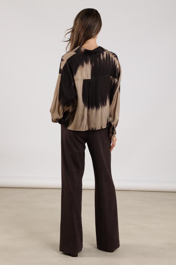 Jill Pants Scuba | Dark Chocolate
