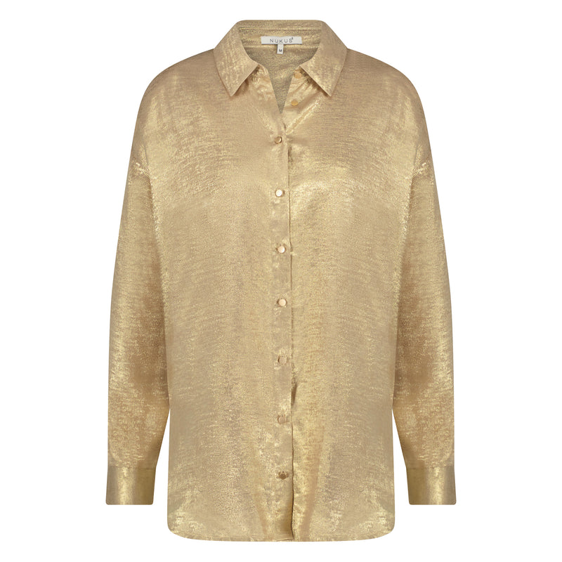 Melania Blouse Gold
