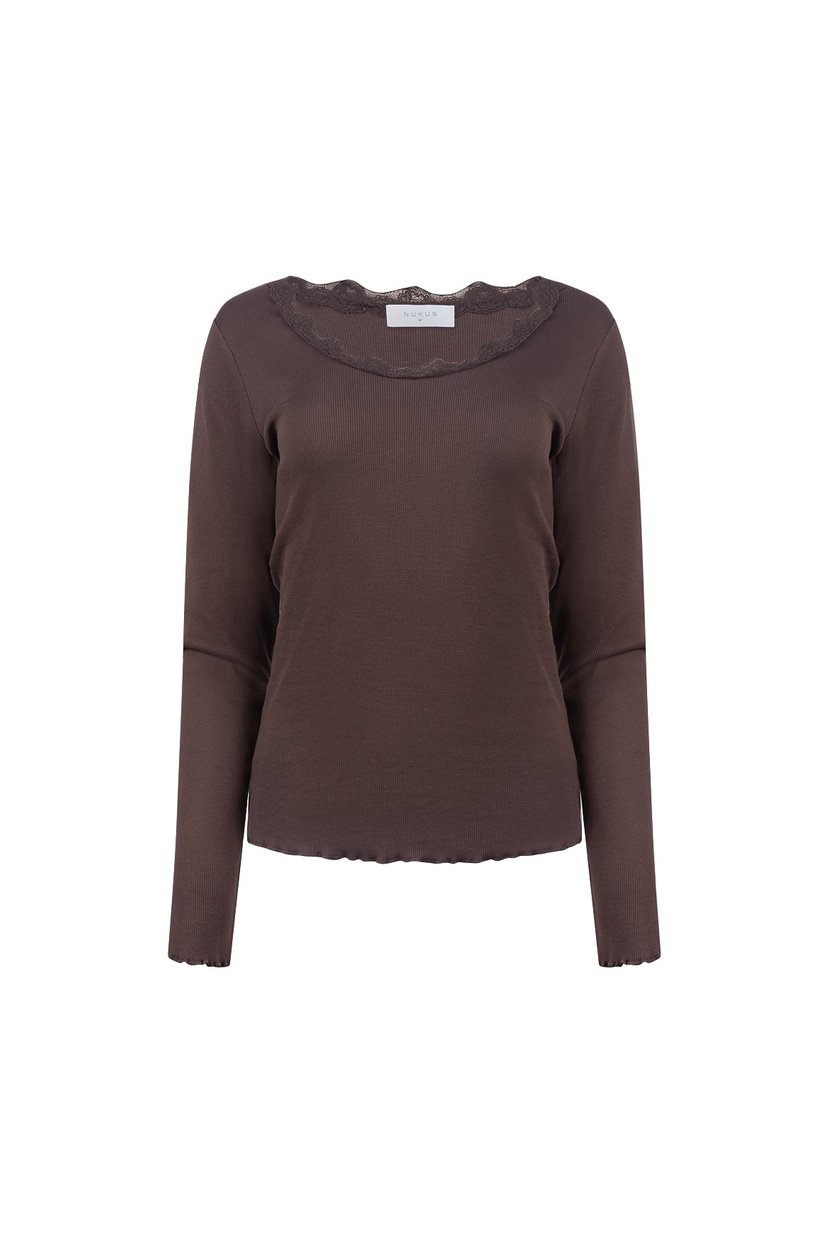 Mika Top Lace | Chocolate
