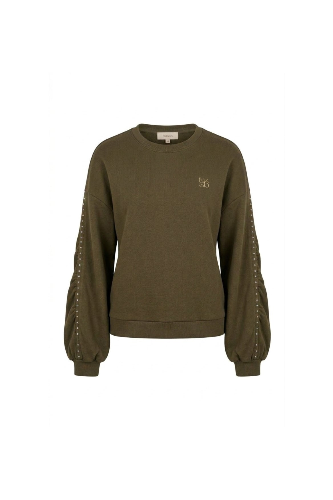 Olivia Pullover Studs | Moss