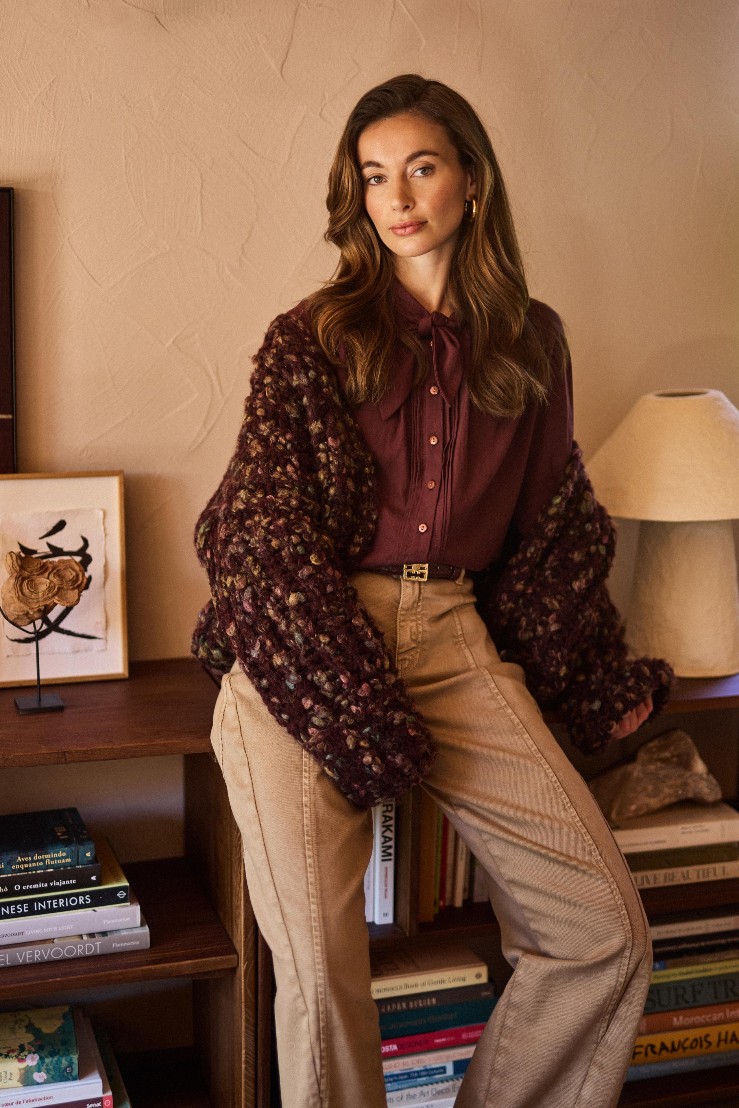 Lynn Cardigan | Cherry